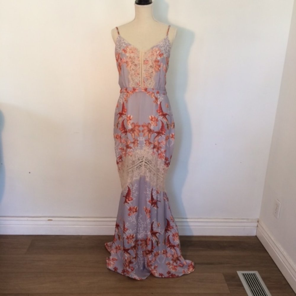 Hope & Ivy Printed Maxi Dress Size US12
